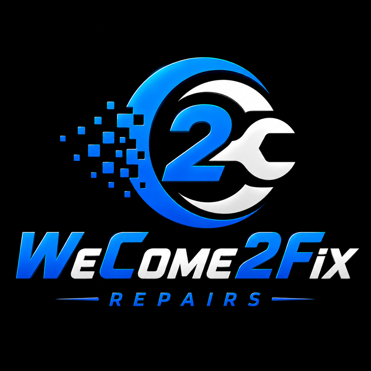 WeCome2Fix Repairs logo